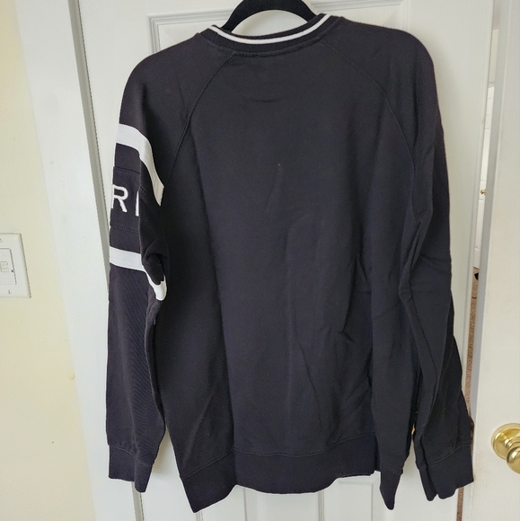 Givenchy Logo Embroidered Striped Crewneck Sweatshirt Slim Fit - Picture 5 of 12